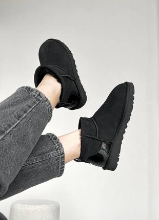 Угги угги угг UGG Simone Svart huvtröja i boyfriendmodell