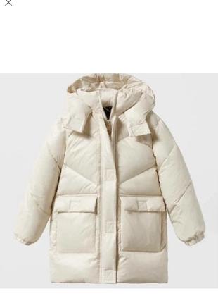 Пуховик zara -140р