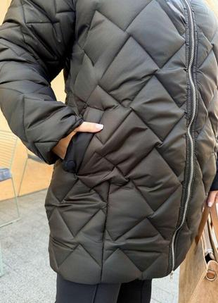 Зимові куртки великих розмірів4 фото