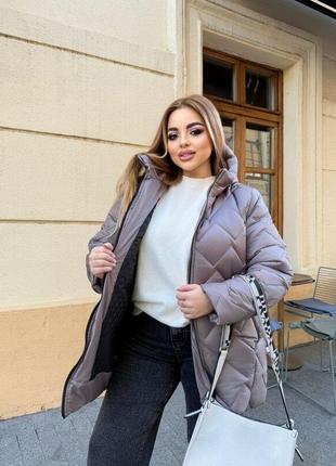 Зимові куртки великих розмірів6 фото