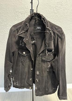 Джинсова курточка zara