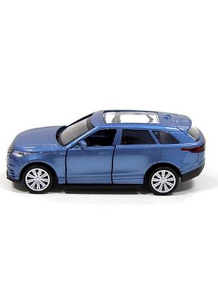 Автомодель - land rover range rover velar (синій)5 фото