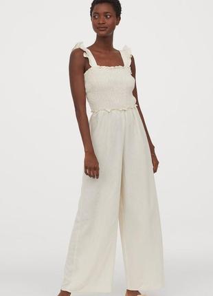 Комбинезон лен h&m