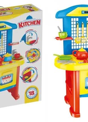 Дитяча кухня з посудом та аксесуарами