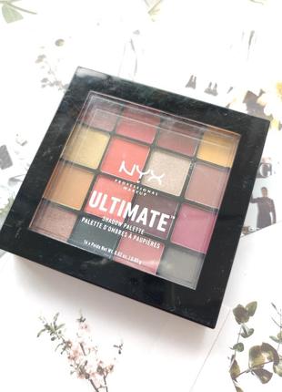 Палетка тіней nyx ultimate 09 phoenix2 фото