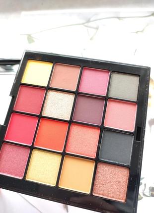 Палетка тіней nyx ultimate 09 phoenix8 фото