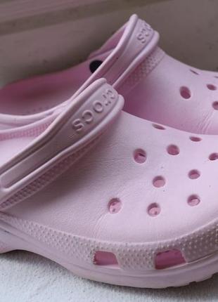 Шлепанцы шлепки сланцы сабо кроксы crocs оригинал р. m 5 w 7 р. 38,5/39 25,5 см