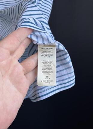 Burberry brit футболка хлопок8 фото