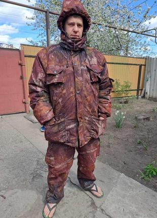 Зимовий костюм для полювання, риболовлі