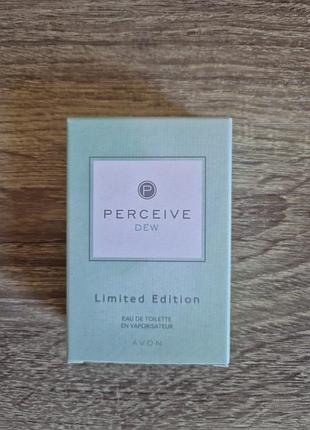 Perceive dew avon туалетна вода 30 мл