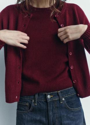 Светр із 100% вовни zara