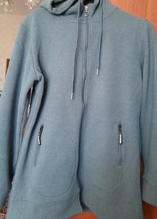 Худі кофта байка тепла 50-52розмір хл