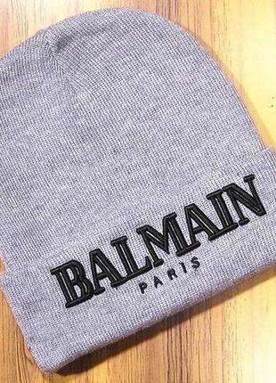 Шапка balmain paris женская мужская жіноча чоловіча новая rt230 лучший подарок