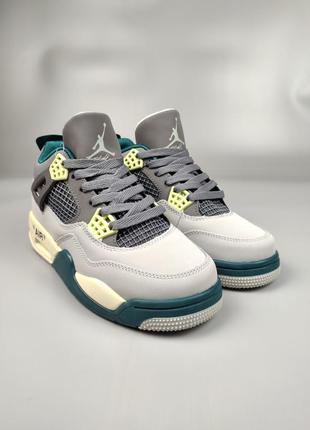 Кроссовки nike air jordan 4 retro se 95 neon3 фото