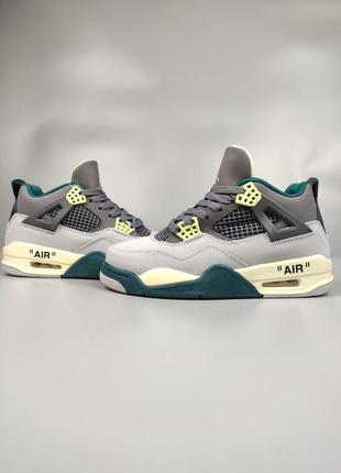 Кроссовки nike air jordan 4 retro se 95 neon5 фото