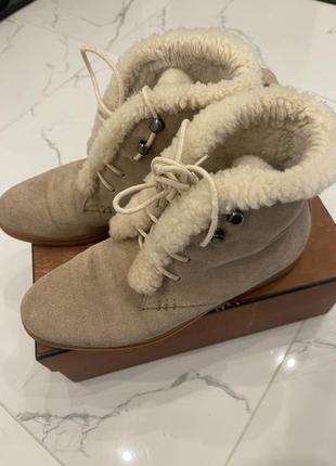 Ботинки loro piana на меху 39 р