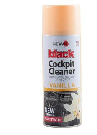Полироль для панели приборов nowax cockpit cleaner spray ваниль, 450мл