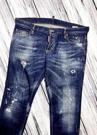 Dsqured2 джинсы оригинал 50 размер italy slim jeans