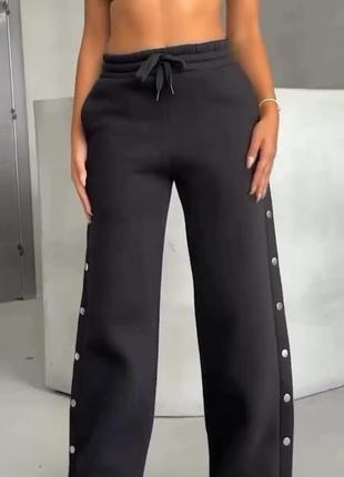 Брюки женские на флисе