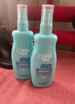 Спрей для тіла після засмаги з охолоджуючим ефектом care sun+ avon