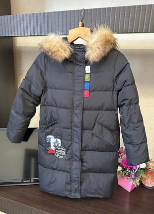 Зимнее пальто на девочку