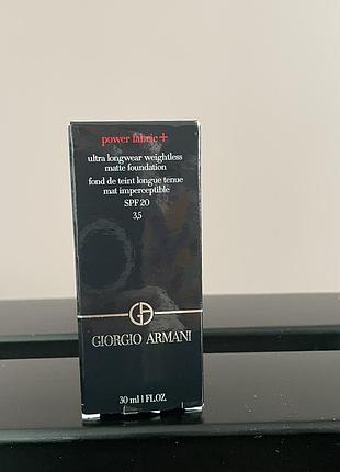 Тональная основа для лица giorgio armani power fabric+