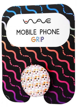 Тримач wave mobile phone grip animals poodle2 фото