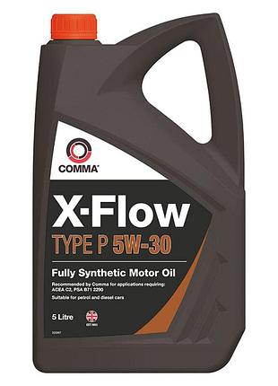 Моторное масло comma x-flow type p 5w-30 5л
