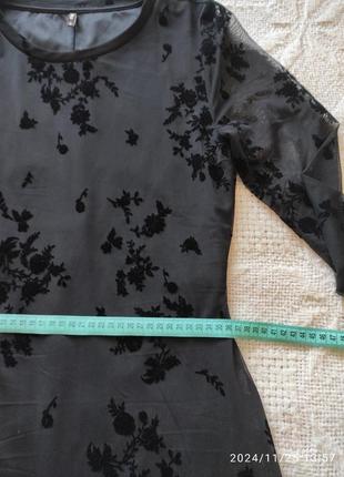 Очень красивое вечернее платье футляр only с набивными цветами, м4 фото