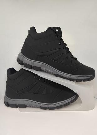 Ботинки мужские зимние lika(лб 30) с мехом, новые