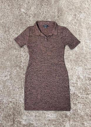 Жіноча сукня рубчик