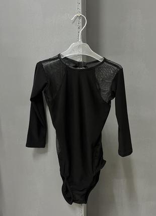 Купальник для танцев с сеткой