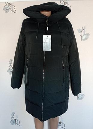 Куртка жіноча, довга. пальто зимове