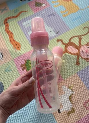 Антицветковые бутылочки dr. browns