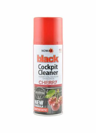 Полироль для панели приборов nowax cockpit cleaner spray вишня, 450мл