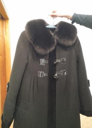 Женское пальто зимнее демисезонное