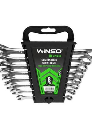 Набір ключів winso pro комбіновані cr-v 8шт 8-19мм