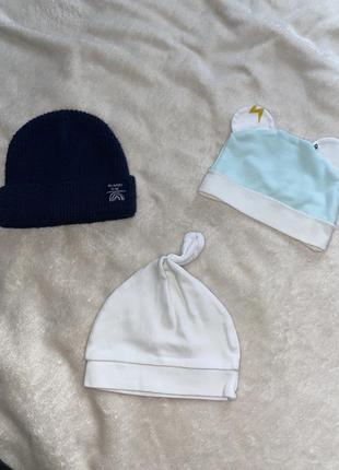 Детские шапочки от рождения