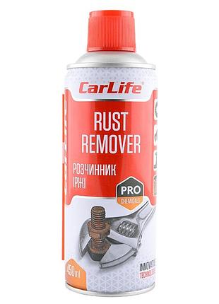 Растворитель ржавчины carlife rust remover, 450мл