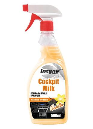 Полироль-молочко для панели приборов winso cockpit milk ваниль, 500мл