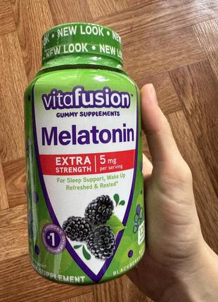 Мелатонін мелатонин melatonin vitafusion