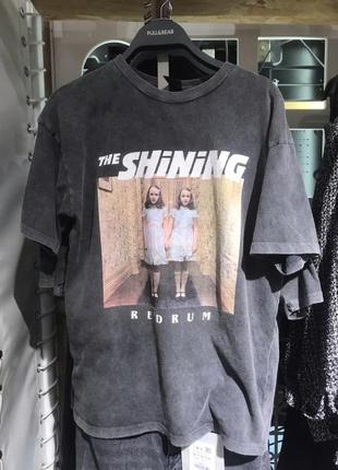 Футболка pull&bear shinning oversize