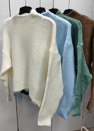Свитер машинной вязки"универсальный размер "