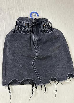 Джинсова юбка
