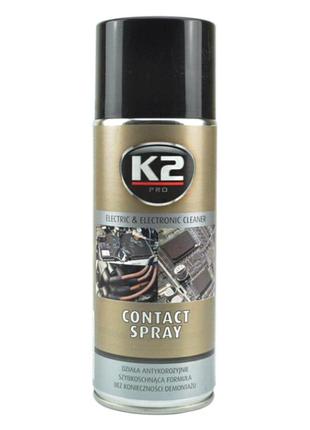 Очиститель контактов k2 contact spray, 400мл