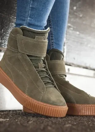 Женские кроссовки ботинки puma platform mid 38 - 40