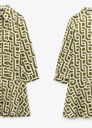 Плаття льяне zara 8