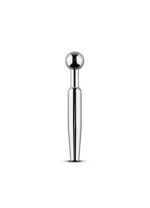 Полый уретральный стимулятор sinner gear unbendable — hollow penis plug, длина 7,5 см, диаметр 12 мм