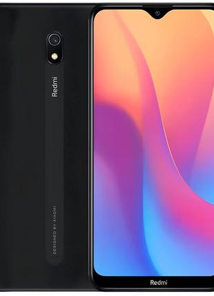 Смартфон xiaomi redmi 8a 2/32 midnight black 6.2" 1520x720 2 sim 4g 12 мп full hd gps 5000 mah