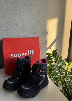 Зимові термо черевички, термо сапожки, зимове взуття.superfit